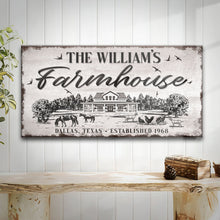 Load image into Gallery viewer, Custom Farmhouse Sign