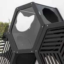 Load image into Gallery viewer, Wall Mount Cat Shelves Black