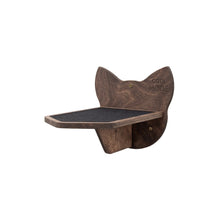 Load image into Gallery viewer, Wooden Cat Step – Dark Walnut
