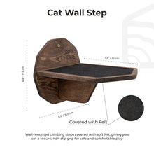 Load image into Gallery viewer, Wooden Hexagon Step - Dark Walnut