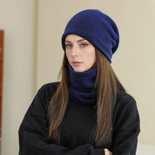 Load image into Gallery viewer, Warm Knit Beanie with Looped Scarf Set (MAC299)