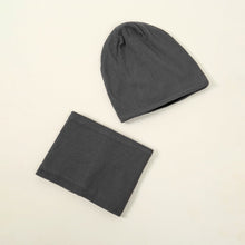 Load image into Gallery viewer, Warm Knit Beanie with Looped Scarf Set (MAC299)