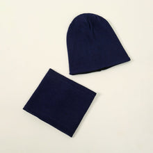 Load image into Gallery viewer, Warm Knit Beanie with Looped Scarf Set (MAC299)