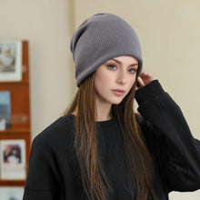 Load image into Gallery viewer, Warm Knit Beanie with Looped Scarf Set (MAC299)