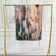 Load image into Gallery viewer, Watercolor Artistic Modal Hijab with Painted Floral Motifs (MH144)