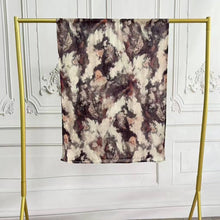 Load image into Gallery viewer, Watercolor Artistic Modal Hijab with Painted Floral Motifs (MH144)