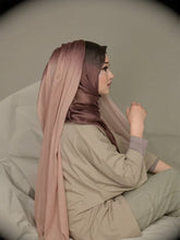 Load image into Gallery viewer, Watercolor Artistic Modal Hijab with Painted Floral Motifs (MH144)