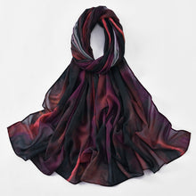 Load image into Gallery viewer, Watercolor Artistry Ethereal Print Hijab (MH176)