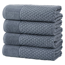 Load image into Gallery viewer, Cotton Diamond Waffle Weave Bath Towel Set - Grayson Collection