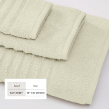 Load image into Gallery viewer, Luxury Combed Cotton Bath Towel Set - Karina Collection