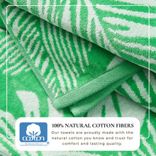 Load image into Gallery viewer, Cotton Velour Beach Towel - Maui Collection