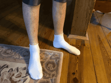 Load image into Gallery viewer, Men's Cotton Diabetic Ankle Socks (Assorted)