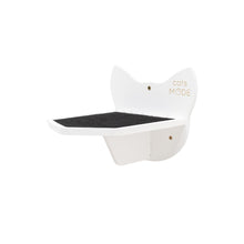 Load image into Gallery viewer, Wooden Cat Step - White