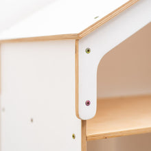 Load image into Gallery viewer, White Dollhouse Bookcase