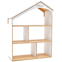 Load image into Gallery viewer, White Dollhouse Bookcase