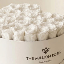 Load image into Gallery viewer, Heart White Box | White Roses