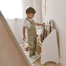 Load image into Gallery viewer, Wooden Montessori Bookshelf White