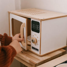 Load image into Gallery viewer, Wooden Microwave Toy