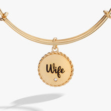 Load image into Gallery viewer, Wife Charm Bangle