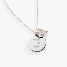 Load image into Gallery viewer, “Wild at Heart” Duo Charm Pendant Necklace