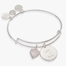 Load image into Gallery viewer, “Wild at Heart” Duo Charm Bangle