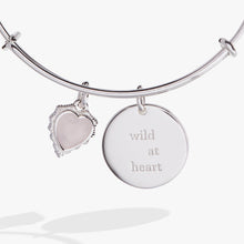 Load image into Gallery viewer, “Wild at Heart” Duo Charm Bangle