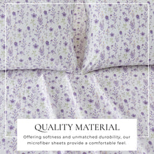 Load image into Gallery viewer, Watercolor Floral Sheet Set - Delia Collection