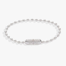 Load image into Gallery viewer, Wings with Cross Barrel Closure Bracelet