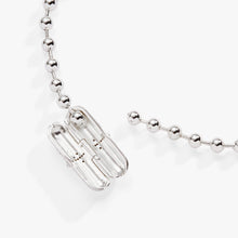 Load image into Gallery viewer, Wings with Cross Barrel Closure Bracelet
