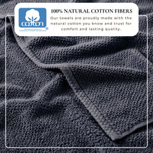 Load image into Gallery viewer, Cotton Textured Bath Towel Set - Acacia Collection