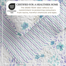Load image into Gallery viewer, April Morning Floral Quilt Set