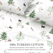 Load image into Gallery viewer, 100% Turkish Cotton Flannel Sheet Sets - Boulder Collection