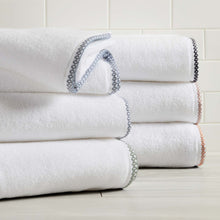 Load image into Gallery viewer, Cotton Border-Stitched 6-Piece Towel Set - Valery Collection