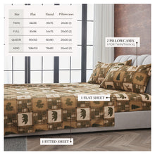 Load image into Gallery viewer, Lodge Printed Sheet Set - Mountain Ridge Collection