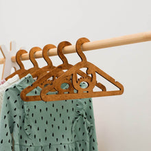 Load image into Gallery viewer, Pack of 10 Kid's Wooden Hangers