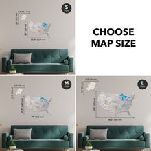 Load image into Gallery viewer, Wooden USA Map
