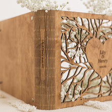 Load image into Gallery viewer, Wooden Photo Album - Bloomheart
