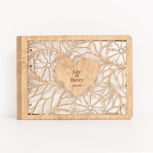 Load image into Gallery viewer, Wooden Photo Album - Bloomheart