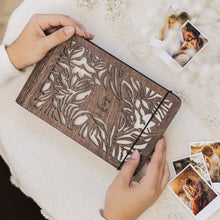 Load image into Gallery viewer, Wooden Photo Album - Wildflower
