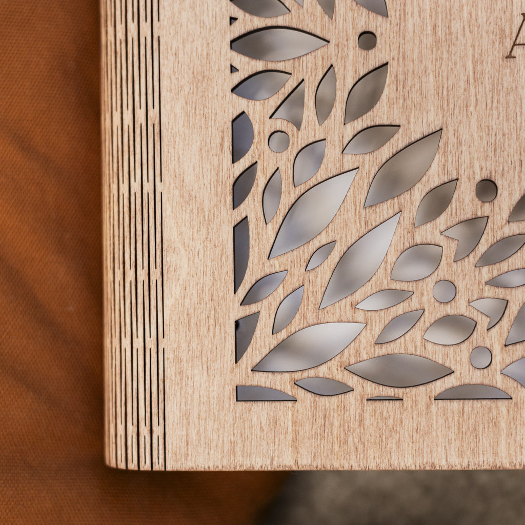 Wooden Photo Album - Crownleaf