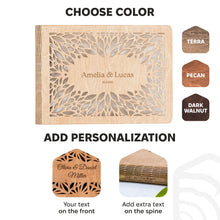 Load image into Gallery viewer, Wooden Photo Album - Crownleaf