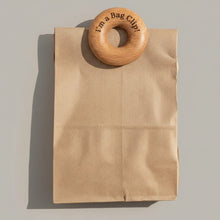 Load image into Gallery viewer, Wooden Food Storage Bag Clip - Reusable
