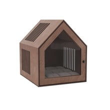 Load image into Gallery viewer, Wooden Indoor Dog House