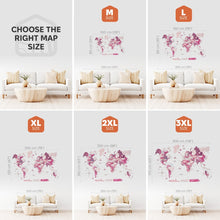 Load image into Gallery viewer, 3D Wooden World Map Dream