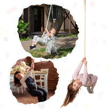 Load image into Gallery viewer, Wooden rope swing for kids