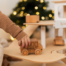 Load image into Gallery viewer, Natural Wooden Toy Car