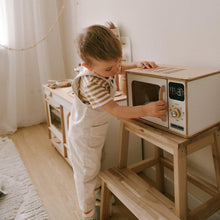 Load image into Gallery viewer, Wooden Microwave Toy