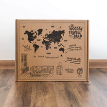 Load image into Gallery viewer, 3D Wooden World Map Cruise