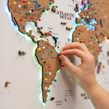 Load image into Gallery viewer, Map on Board LED 2.0 Cork