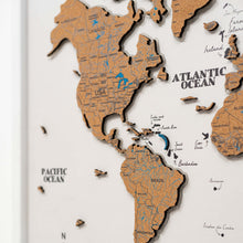 Load image into Gallery viewer, Map on Board LED 2.0 Cork